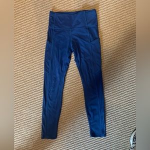 Blue lululemon leggings